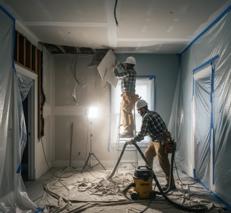 reconstruction demolition